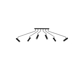 RAMUS REFLEKTOR 6L BLACK GU10