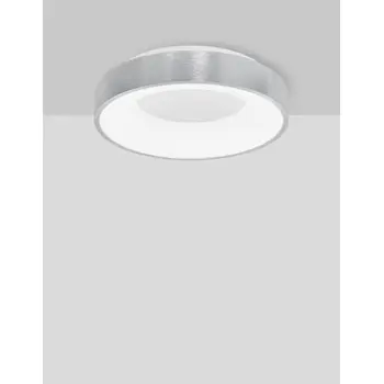 RANDO THIN PLAFONSKA SVJETILJKA LED 30W/3000K/1845lm/DIMM/IP20/BRUŠENO SREBRO