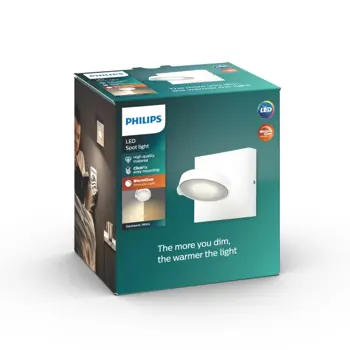 CLOCKWORK PHILIPS LED reflektor SINGLE SPOT bijeli 1X4.5W (500 lm)
