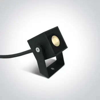 REFLEKTOR LED 1W/80lm/3000K CRNI