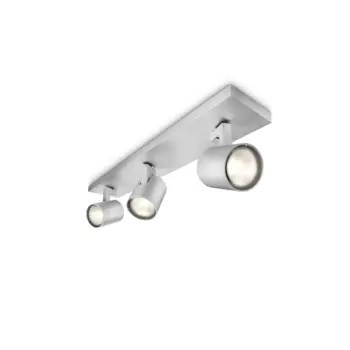 RUNNER aluminij PHILIPS LED reflektor 3XGU10 230V