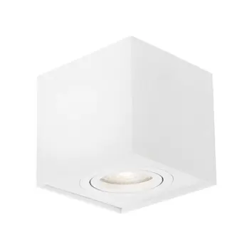 RENDE NADGRADNA SVJETILJKA BIJELA GU10 1x10 Watt IP20 220-240 Volt