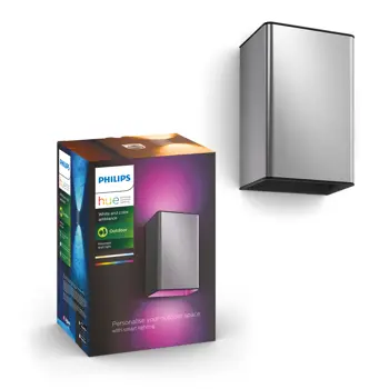 RESONATE PHILIPS HUE vanjski LED fenjer inox 2X8 (set 2 kom)