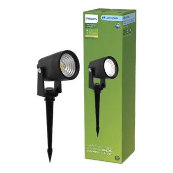 REUEL GARDENLINK PHILIPS niskonaponska svjetiljka SP 1X crna 24V