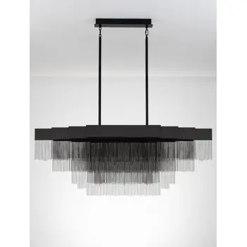 REVIA LED LUSTER CRNI 46W IP20 3000K