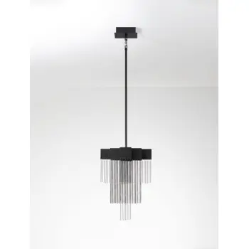 REVIA LED LUSTER CRNI 8W IP20 3000K