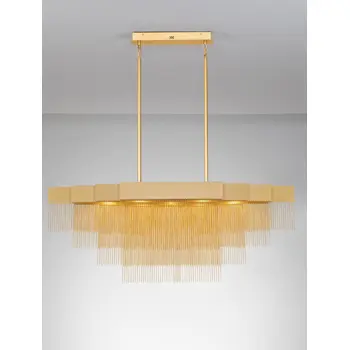 REVIA LED LUSTER ZLATNI 46W IP20 3000K