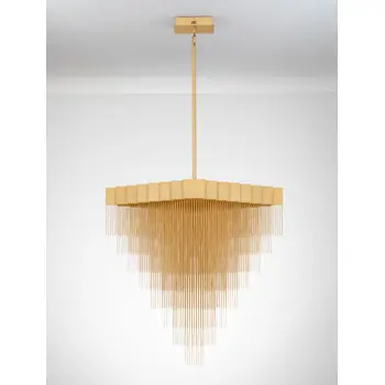 REVIA LED LUSTER ZLATNI 79W IP20 3000K