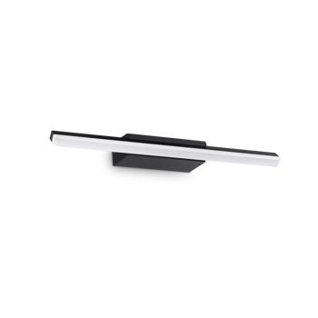 RIFLESSO LED ZIDNA SVJETILJKA AP D42 CRNA IP44