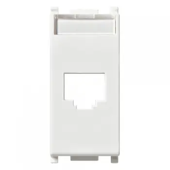 VIMAR PLANA ADAPTER ZA RJ 45 RJ45 LAN BIJELI