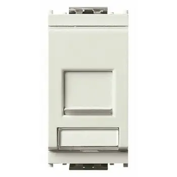 VIMAR EIKON AVAYA ADAPTOR RJ45 LAN (RJ45) BIJELI