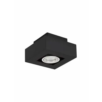 ROBIN NADGRADNA SVJETILJKA CRNA GU10 1x10 Watt IP20 100-260 Volt