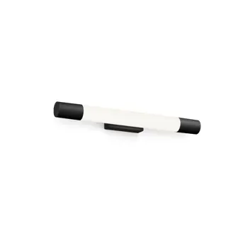 ROVER PHILIPS LED reflektor okrugla 5W 27K crni IP44