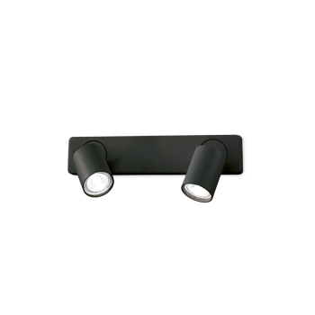 RUDY AP2 REFLEKTOR 2×GU10/10W/230V CRNI