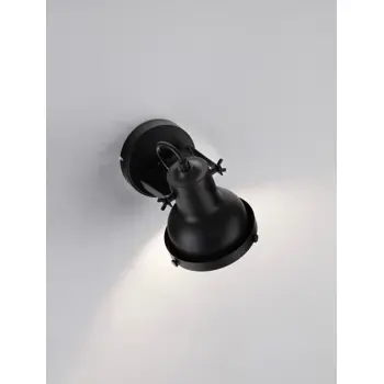 RUVI ZIDNA LAMPA GU10 /IP20/MATT CRNA