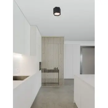 SAMBA PLAFONSKA SVJETILJKA LED 10W/3000K/600lm/ /IP20/CRNA