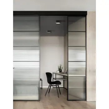 SAMBA PLAFONSKA SVJETILJKA LED 10W/3000K/600lm/ /IP20/CRNA