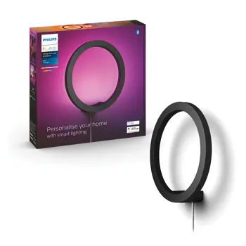 SANA PHILIPS HUE zidna LED svjetiljka WALL crna 20W 24V