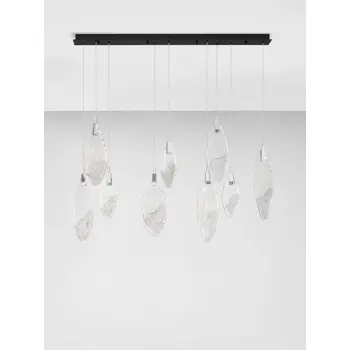 SERIQ LED VISILICA CRNA 23W IP20 3000K CRNA/STAKLO TRIAK PRIGUŠLJIVA