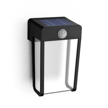 SHROUD PHILIPS solarna LED svjetiljka White Ambiance 2.3W 27K crna prozirna IR