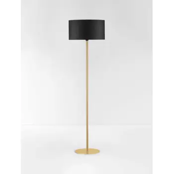 SIBNIA STAJAĆA LAMPA  E27/12W/CRNA & GOLD
