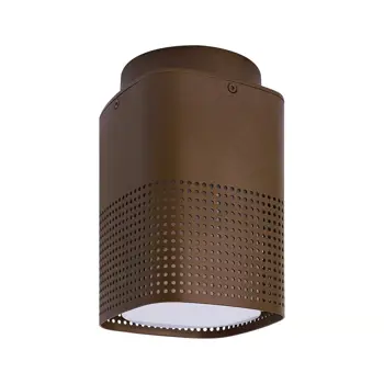 SIDARA STROPNA SVJETILJKA SEASIDE SMEĐA METALLIC E27/15W/IP54/220-240V