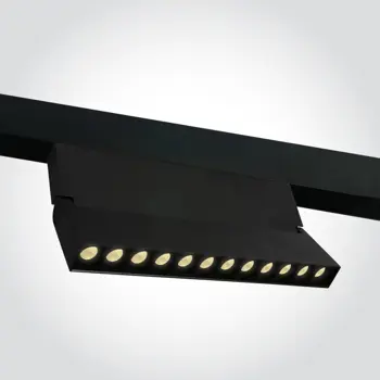 ŠINSKI REFLEKTOR LED 20W WW 48V IP20 ADJUSTABLE MINI/MIDI CRNI