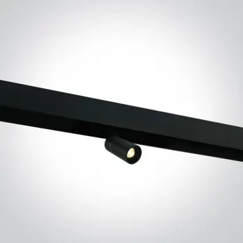 ŠINSKI REFLEKTOR LED 3W WW 48V IP20 MINI CRNI
