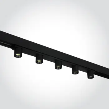 ŠINSKI REFLEKTOR LED/10W/3000K/500lm/36°/48V 310mm MINI/MIDI CRI90 ON-OFF CRNI