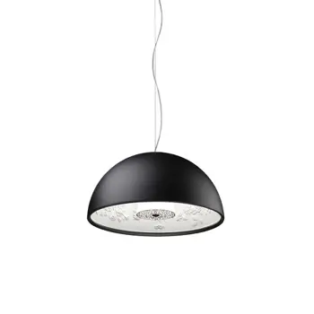SKYGARDEN SMALL VISILICA E14/10W/250V 400×197mm CRNA
