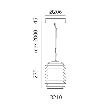 slicing-visilica-120-aluminij-14w-3000k-418lm-57545-02171614.webp