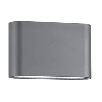 SOHO VANJSKA ZIDNA SVJETILJKA LED 2x5W/3000K/800lm/IP54/TAMNO SIVA