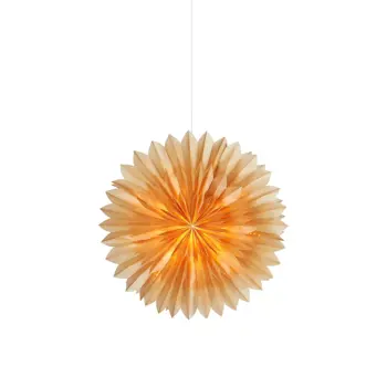 SOLINA VISILICA ZVIJEZDA AMBER 60cm 1x25W/E14/2,0m