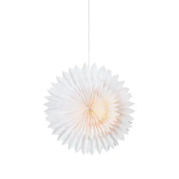 SOLINA VISILICA ZVIJEZDA BIJELA 60cm E14 1x25W/Bulb type/3,5m