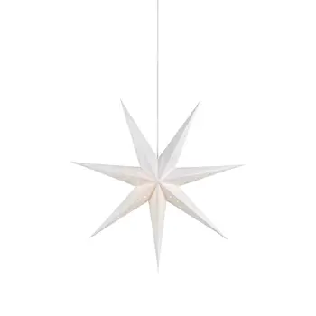SOLVALLA VISILICA ZVIJEZDA BIJELA 75cm 1/E14/2m