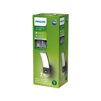 SPLAY PHILIPS zidna LED svjetiljka IR WALL antracit 12W 40K
