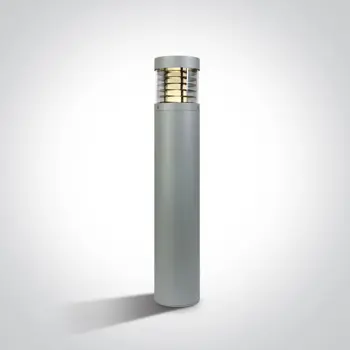STAJAĆA SVJETILJKA LED/12W/3000K/300lm/230V IP54 h=850mm SIVA