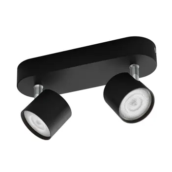 STAR PHILIPS LED reflektor crni 2X4.5W prigušiva