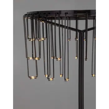 STELLAR STOLNA LAMPA LED/3000K/14W/953Lm/CRNA
