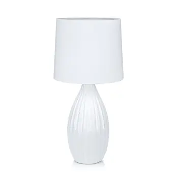 STEPHANIE STOLNA LAMPA BIJELA E27