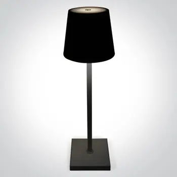 STOLNA LAMPA 3,5W WW PUNJIVA PREKO USB IP54 DIMM CRNA