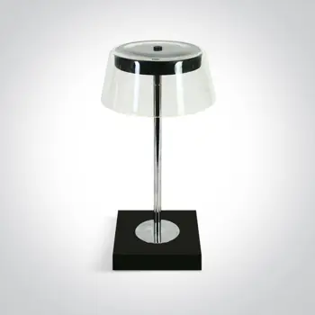 STOLNA LAMPA LED 2,5W PUNJIVA PREKO USB IP65 DIMM CRNA