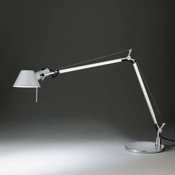 STOLNA LAMPA TOLOMEO 1xE27/70W/230V ALUMINIJ SA POSTOLJEM KOMPLET A001000+004030