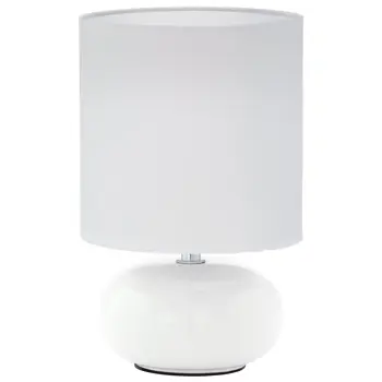 STOLNA LAMPA 1xE14, BIJELA TRONDIO
