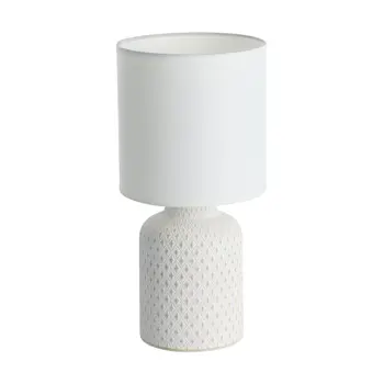 STOLNA LAMPA 1xE14, KREM/BIJELA BELLARIVA
