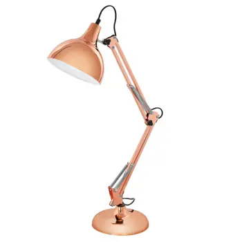 STOLNA LAMPA 1xE27 BAKAR BORGILLIO