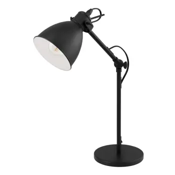 STOLNA LAMPA 1xE27 CRNA/BIJELA PRIDDY