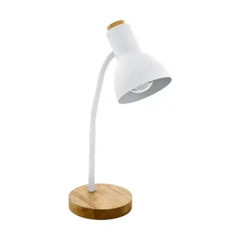 STOLNA LAMPA 1xE27 DRVO/BIJELA VERADAL