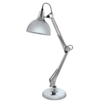 STOLNA LAMPA 1xE27 KROM BORGILLIO