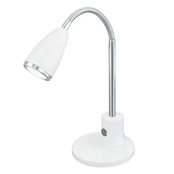 STOLNA LAMPA 1xLED GU10, 1X3W, 240lm, BIJELA/KROM FOX
